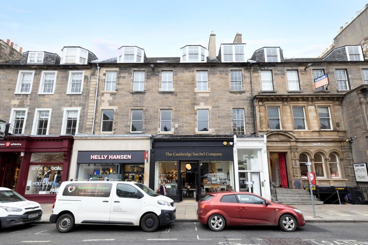 Altido Gorgeous Flat Overlooking Edinburgh Castle Dış mekan fotoğraf